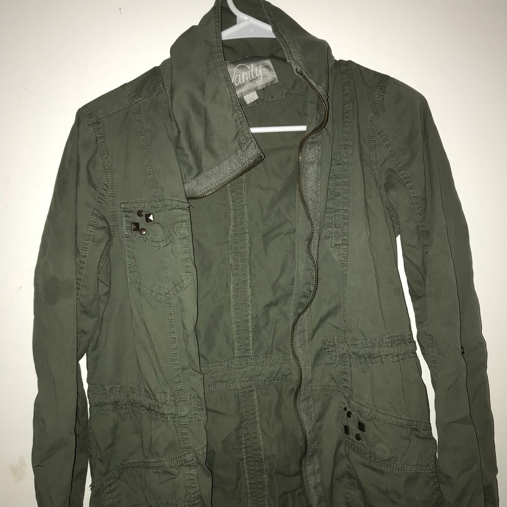 Army green jacket